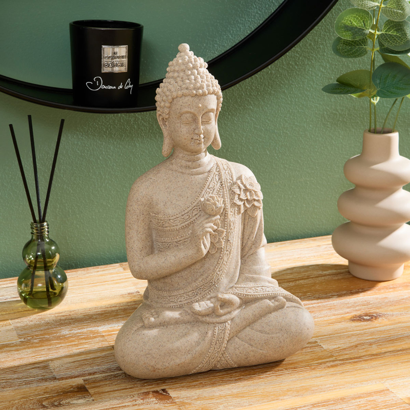 Διακοσμητικός Βούδας (17x10.5x27) A-S Salma 214907