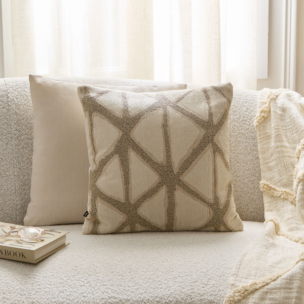 Διακοσμητικό Μαξιλάρι 2 Όψεων (40x40) A-S Dune Beige 215426A