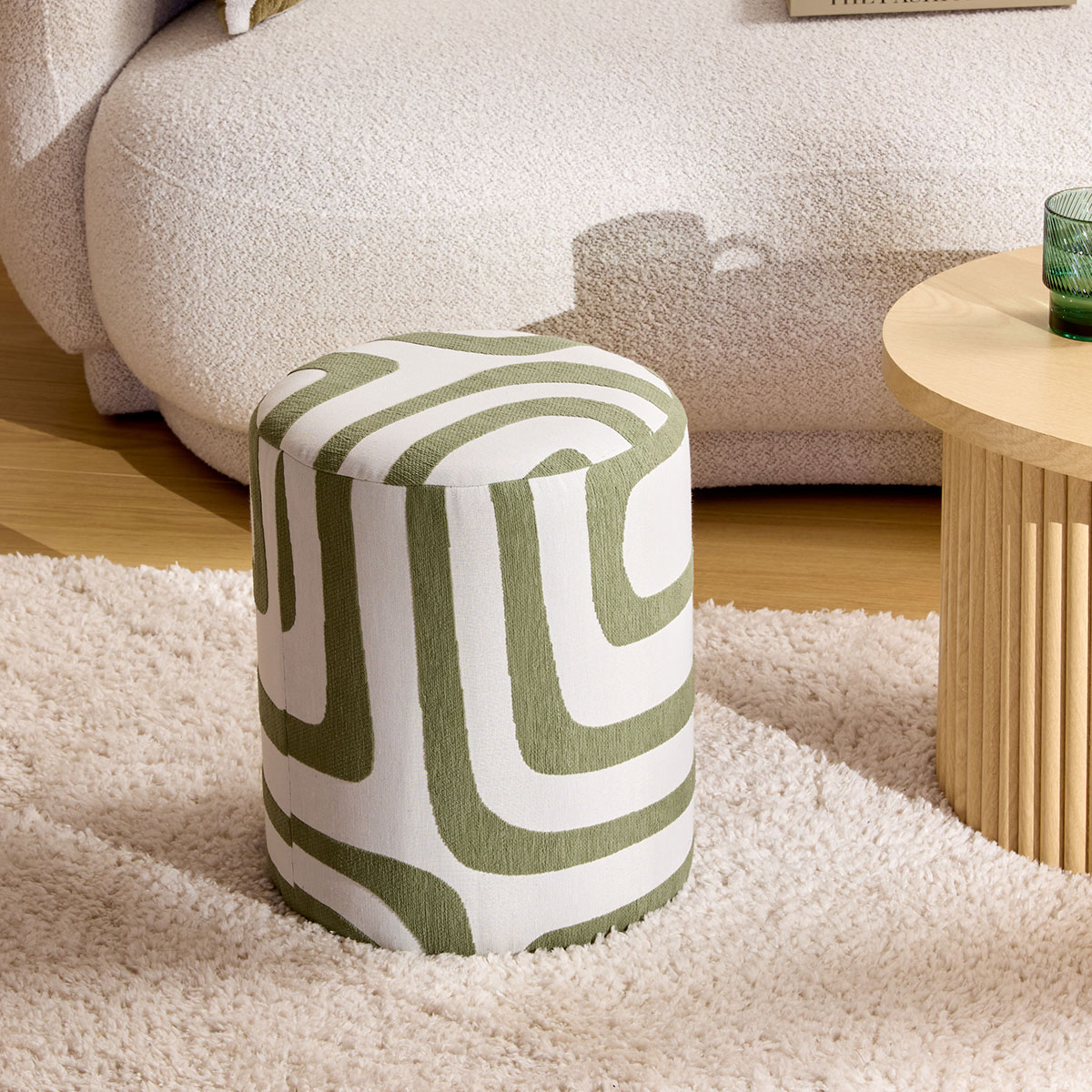 Σκαμπό (Φ30x36) A-S Delor Decorator 214232B