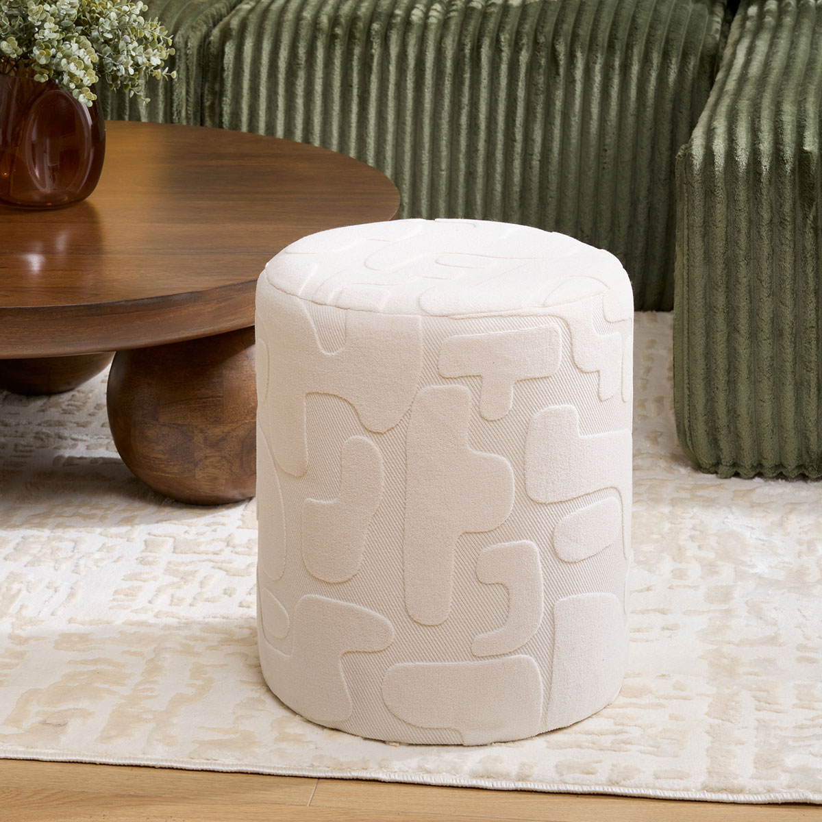 Σκαμπό (Φ36x40) A-S Delor Decorator 214231B