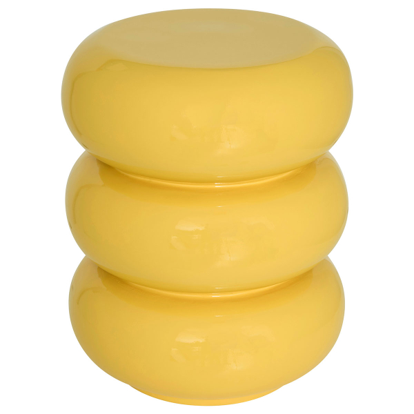 Βοηθητικό Τραπεζάκι (Φ35x43) A-S Stoneto Yellow 213057B