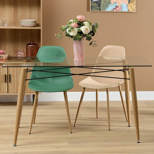 Τραπέζι Κουζίνας (140x80x77) A-S Jindo 213089