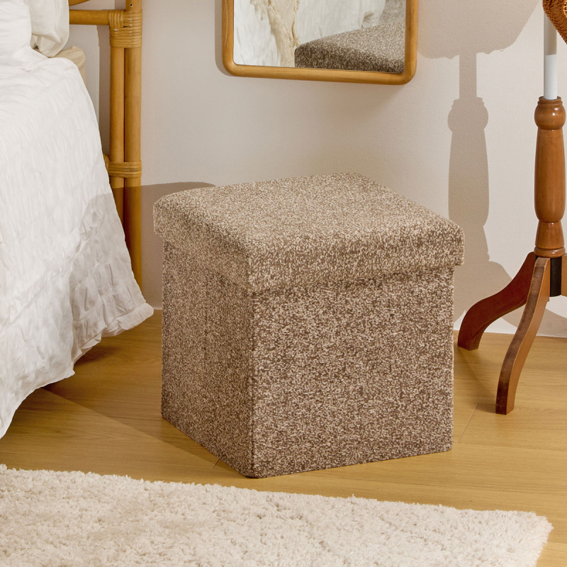 Σκαμπό Με Αποθηκευτικό Χώρο (38x38x38) A-S Oxia Tonka 214258A