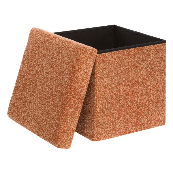 Σκαμπό Με Αποθηκευτικό Χώρο (38x38x38) A-S Oxia Amber 214258B