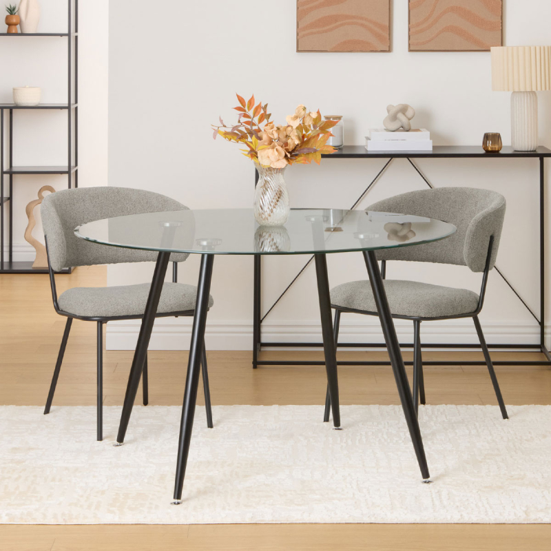 Τραπέζι Κουζίνας (Φ120x74.4) A-S Ostras 213090A