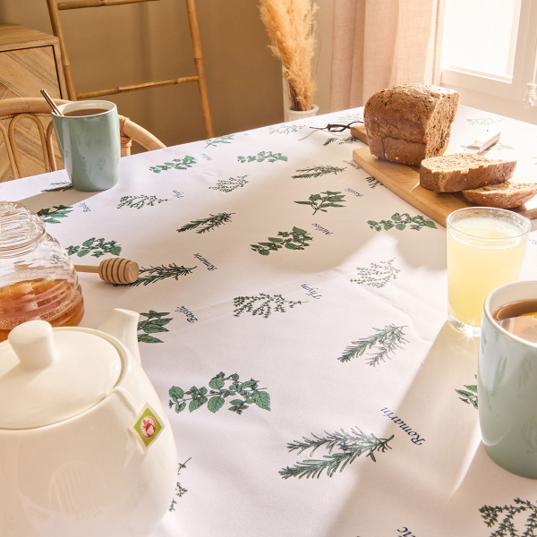 Αλέκιαστο Τραπεζομάντηλο (140x240) A-S Garrigue L.Green 163930C3