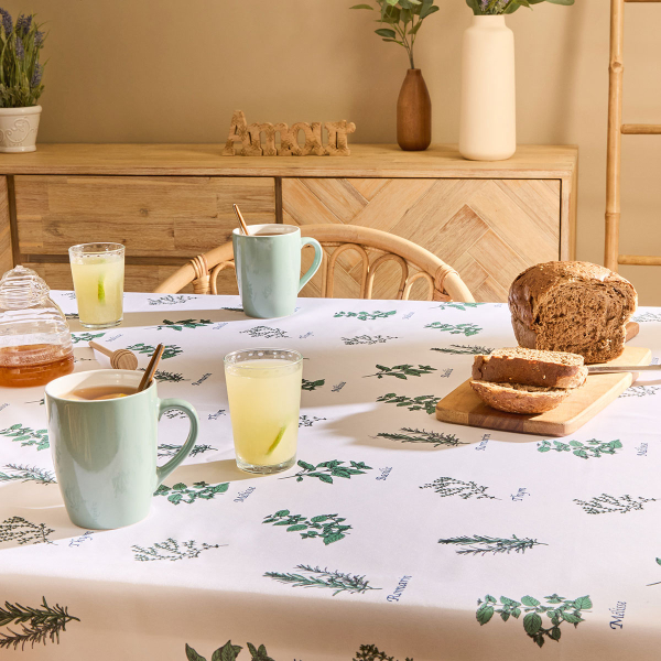 Αλέκιαστο Τραπεζομάντηλο (140x240) A-S Garrigue L.Green 163930C3