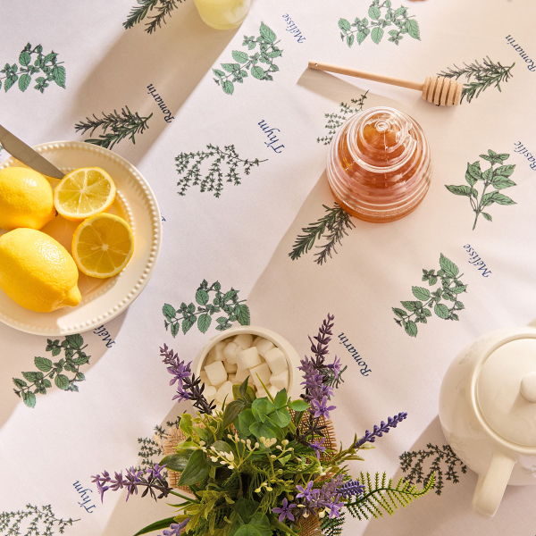 Αλέκιαστο Τραπεζομάντηλο (140x240) A-S Garrigue L.Green 163930C3