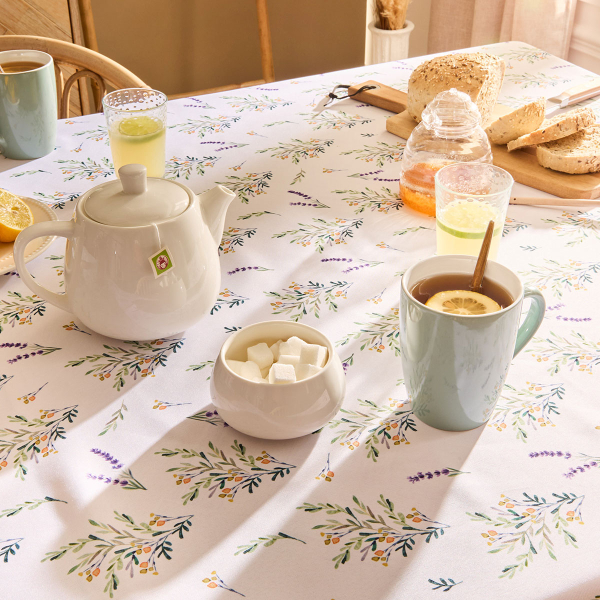 Αλέκιαστο Τραπεζομάντηλο (140x240) A-S Garrigue White 163930C4