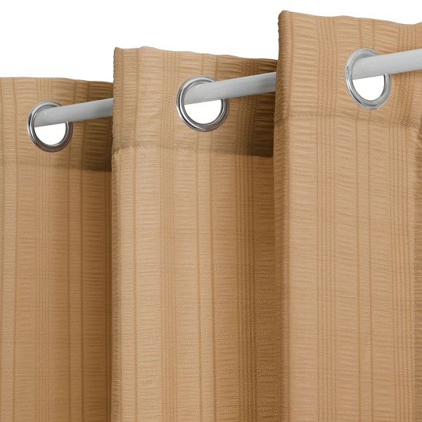 Κουρτίνα (140x240) Με Τρουκς A-S Noa Beige 215318B