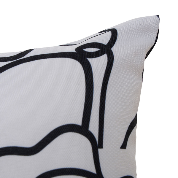 Αδιάβροχη Διακοσμητική Μαξιλαροθήκη (30x50) A-S Nolan White 215343D