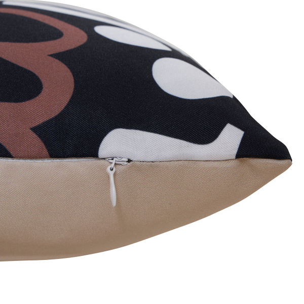 Αδιάβροχη Διακοσμητική Μαξιλαροθήκη (30x50) A-S Nolan Black 215343E