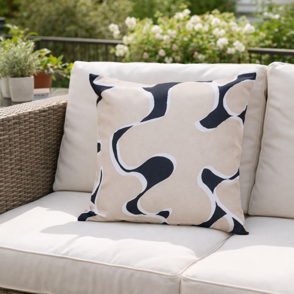 Αδιάβροχη Διακοσμητική Μαξιλαροθήκη (40x40) A-S Nolan Beige 215344D