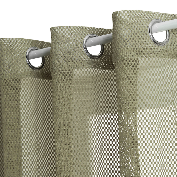 Κουρτίνα (140x240) Με Τρουκς A-S Zina Khaki 215444A