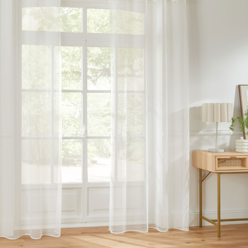 Κουρτίνα (140x240) Με Τρουκς A-S Zina White 215444B