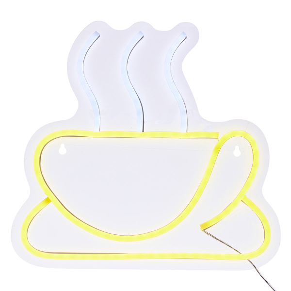Διακοσμητικό Φωτιστικό Τοίχου LED Με USB A-S Cafe 213770