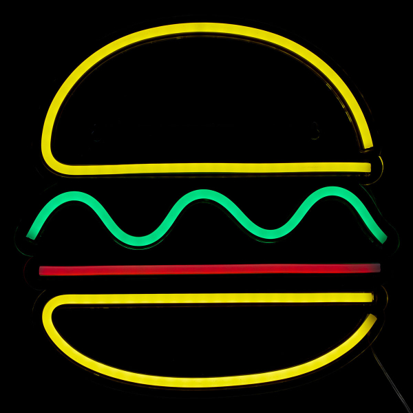 Διακοσμητικό Φωτιστικό Τοίχου LED Με USB A-S Burger 213771