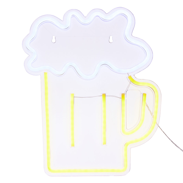 Διακοσμητικό Φωτιστικό Τοίχου LED Με USB A-S Beer 213773