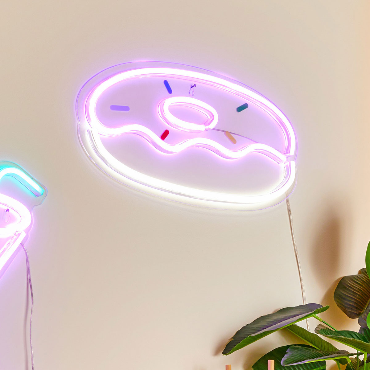 Διακοσμητικό Φωτιστικό Τοίχου LED Με USB A-S Donut 213775