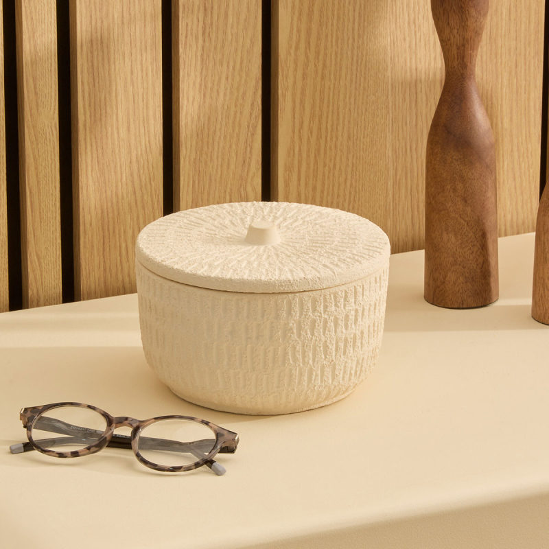 Διακοσμητικό Δοχείο (Φ15.5x10.5) A-S Sien 215239