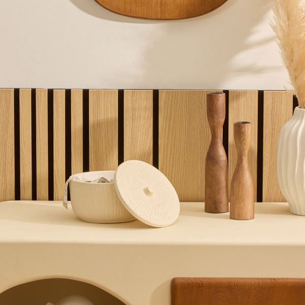 Διακοσμητικό Δοχείο (Φ15.5x10.5) A-S Sien 215239