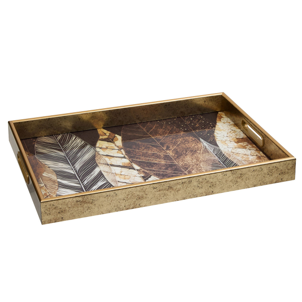 Δίσκος Διακόσμησης (44.7x31.6x4.5) A-S Calvi Leaf 215233D