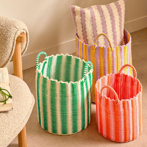 Καλάθια Αποθήκευσης (Σετ 3τμχ) A-S Poolside 215243