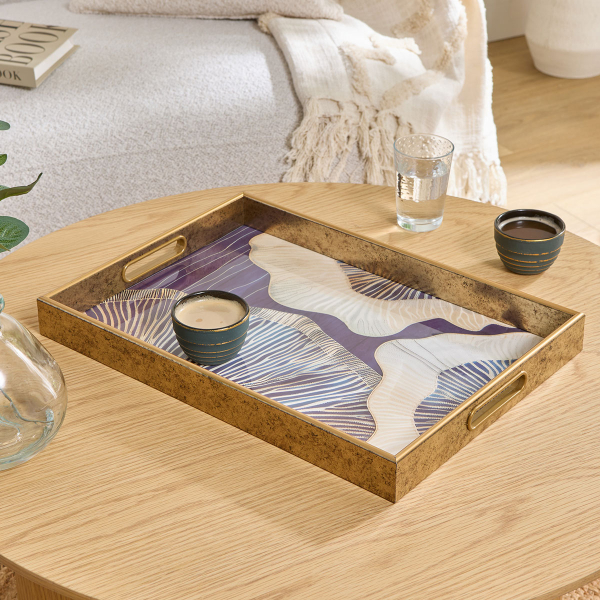 Δίσκος Διακόσμησης (44.7x31.6x4.5) A-S Calvi Blue Marble 215233C