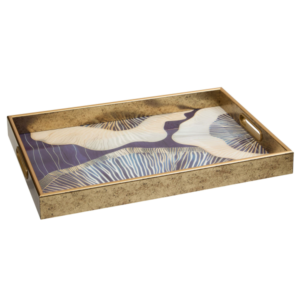 Δίσκος Διακόσμησης (44.7x31.6x4.5) A-S Calvi Blue Marble 215233C