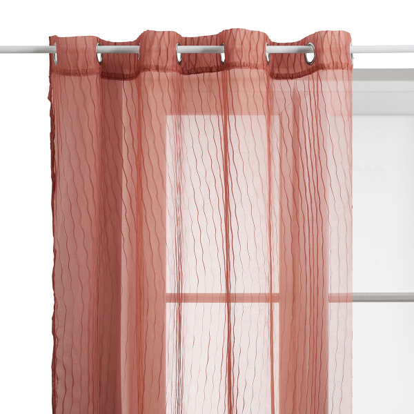 Κουρτίνα (140x240) Με Τρουκς A-S Mila Terracotta 215316F