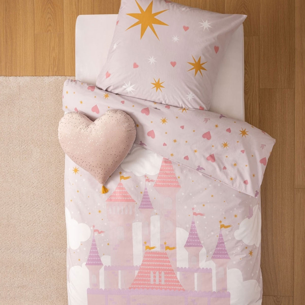 Παπλωματοθήκη Μονή (Σετ 140x200) 2 Όψεων A-S Castle 174018P