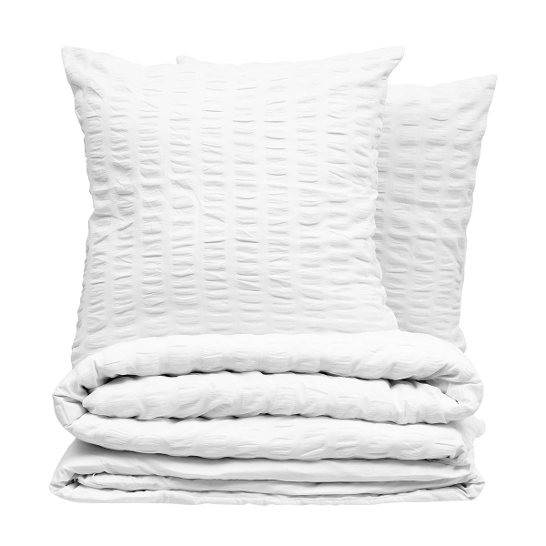 Παπλωματοθήκη Υπέρδιπλη (240x220) + Διακοσμητικές Μαξιλαροθήκες A-S Seersuck 201968