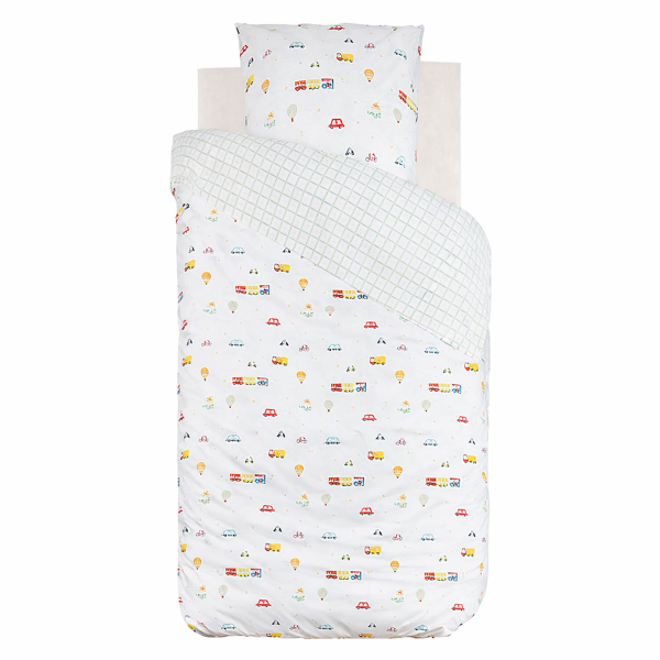 Παπλωματοθήκη Μονή (Σετ 140x200) 2 Όψεων A-S Cars 203700C