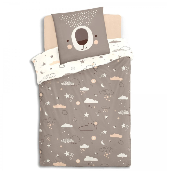 Παπλωματοθήκη Μονή (Σετ 140x200) 2 Όψεων A-S Bear 174018F