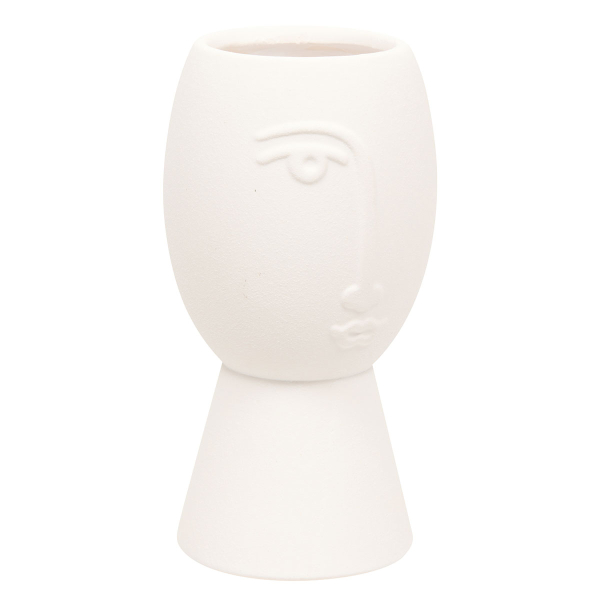 Διακοσμητικό Βάζο (Φ10.5x19.8) A-S Pam 214080 White