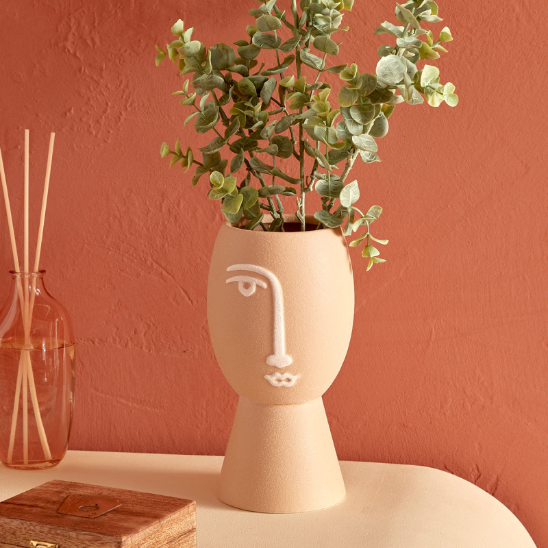 Διακοσμητικό Βάζο (Φ10.5x19.8) A-S Pam 214080 Beige