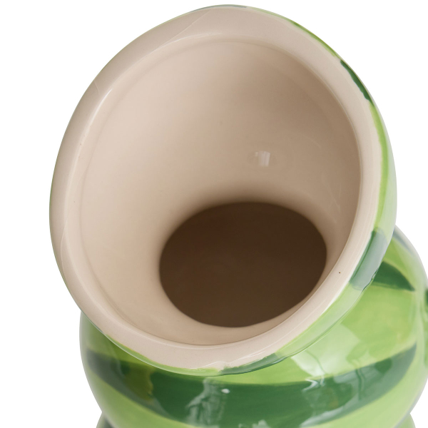 Διακοσμητικό Βάζο (10.5x8.5x19.8) A-S Fruity 214071 Green