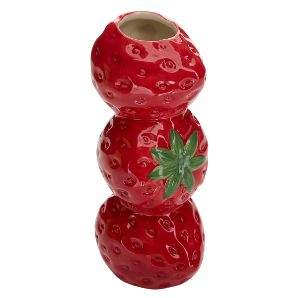 Διακοσμητικό Βάζο (10.5x8.5x19.8) A-S Fruity 214071 Red