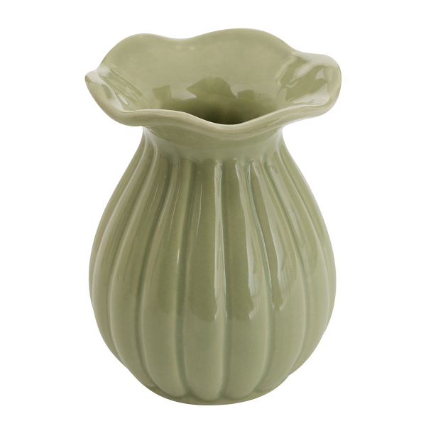Διακοσμητικό Βάζο (Φ9x12.2) A-S Bud 214010 Green