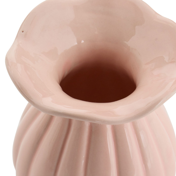 Διακοσμητικό Βάζο (Φ9x12.2) A-S Bud 214010 Pink