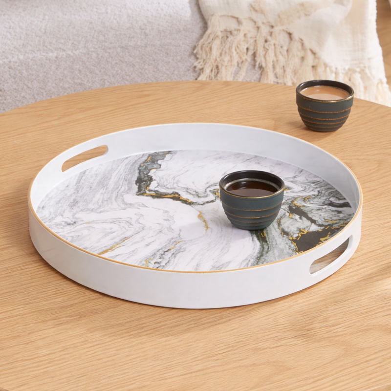 Δίσκος Διακόσμησης (Φ32.8x4) A-S Milano 215232 White