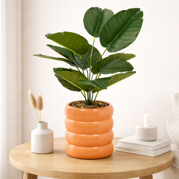 Τεχνητό Φυτό Σε Γλάστρα 45εκ. A-S Poolside 214008 Orange