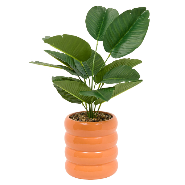 Τεχνητό Φυτό Σε Γλάστρα 45εκ. A-S Poolside 214008 Orange