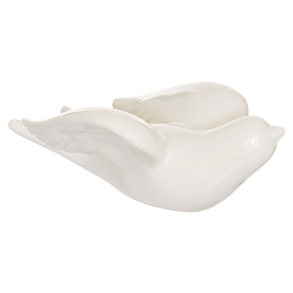 Διακοσμητική Φιγούρα Χελιδόνι (17.5x11x7) A-S Rose Flower 214909 White