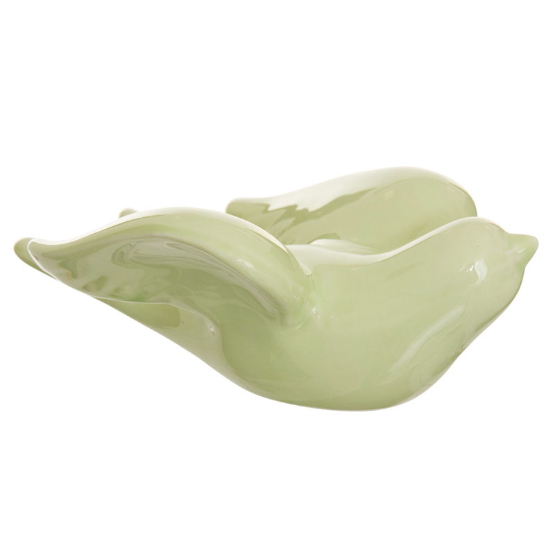 Διακοσμητική Φιγούρα Χελιδόνι (17.5x11x7) A-S Rose Flower 214909 Green