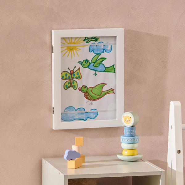 Παιδική Κορνίζα Για Ζωγραφιές (23.8x2.5x32.6) A-S Dessy 214419 White