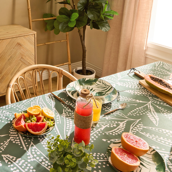 Αλέκιαστο Τραπεζομάντηλο (140x240) A-S Tropical Olive 163930D3