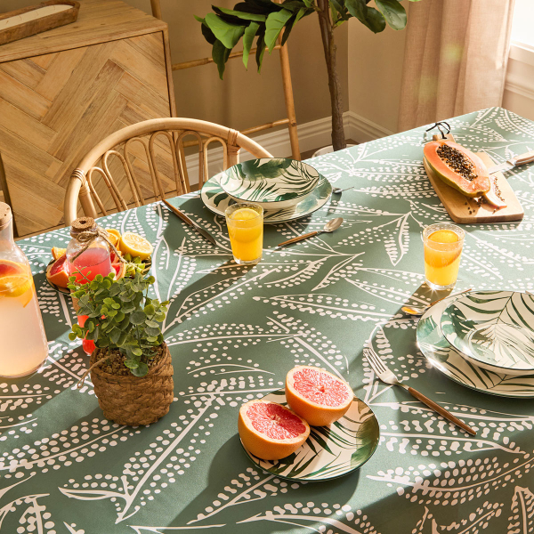 Αλέκιαστο Τραπεζομάντηλο (140x240) A-S Tropical Olive 163930D3