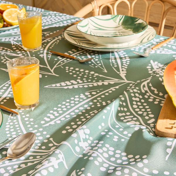 Αλέκιαστο Τραπεζομάντηλο (140x240) A-S Tropical Olive 163930D3