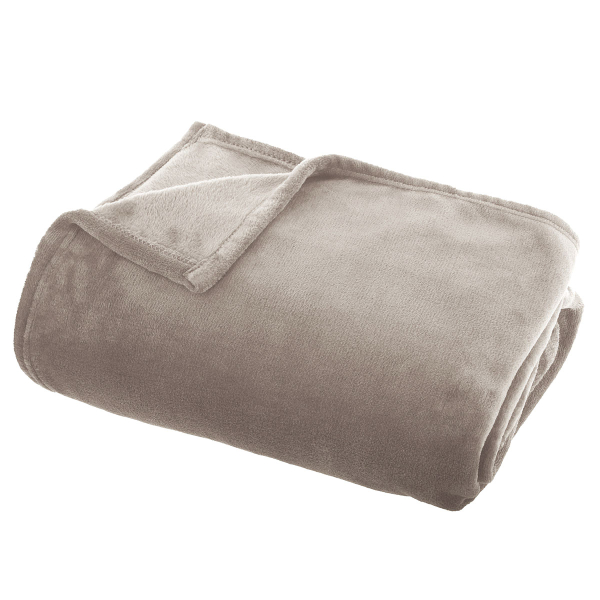 Κουβέρτα Fleece Ημίδιπλη (180x230) A-S Flannel Linen 156048D